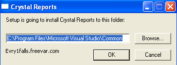 Install Crystal Reports 4.6 for visual basic
